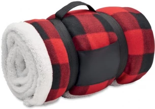 RPET sherpa fleece blanket