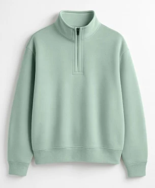 Unisex puolivetoketjullinen collegepaita SAREK