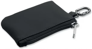 PU key case wallet w/carabiner