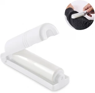 Reusable sticky roller cleaner