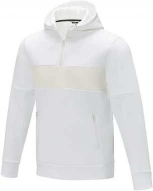 Sayan miesten puolivetoketjullinen anorakkihupullinen svetari