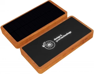 SCX.design P32 10 000 mAh:n aurinkoenergialla toimiva varavirtalähde