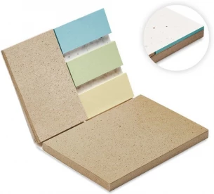 Grass seed paper memo set