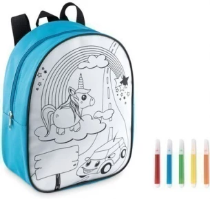 Backpack with 5 markers