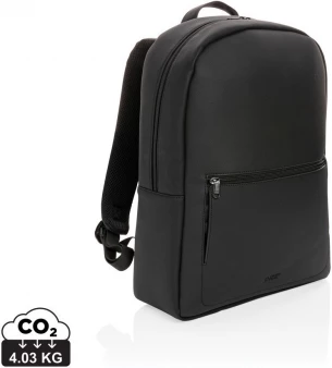 Swiss Peak deluxe vegaaninahkainen reppu kannettavalle tietokoneelle PVC-vapaa, vaalea