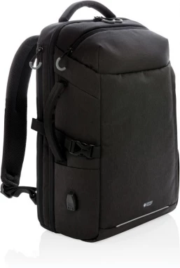 Swiss Peak AWARE™ XXL viikonloppureppu, musta