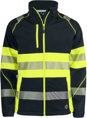 6443 SOFTSHELL JACKET EN ISO 20471 CLASS 1