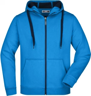 Sportlik kapuutsiga jakk meestele