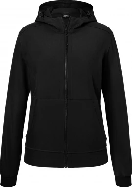 Sportliku kujundusega kapuutsiga softshell-jope