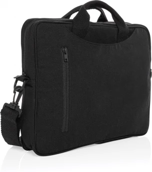 Laluka AWARE™ recycled cotton 15.4 inch laptop bag
