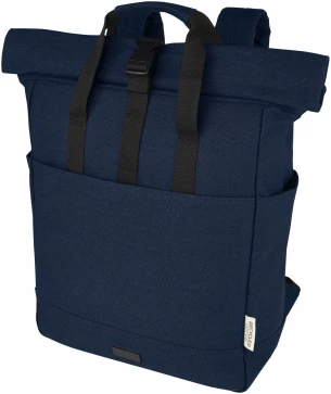 Joey 15” GRS-kierrätetystä kankaasta valmistettu rullattava reppu kannettavalle tietokoneelle 15 l