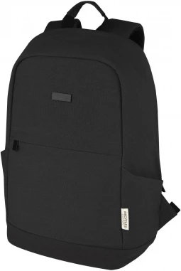 Joey 15,6" GRS-kierrätetystä kankaasta valmistettu varkaudenestoreppu kannettavalle 18 l