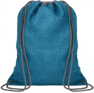 1200D heathered drawstring bag