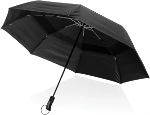 Swiss Peak Aware™ Tornado 27" taskullinen myrskysateenvarjo, musta
