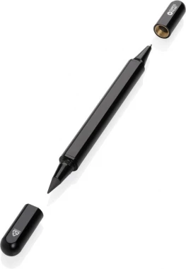 Swiss Peak Storm RCS recycled aluminum dual tip pen