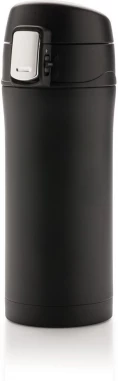RCS Recycled stainless steel easy lock vacuum mug, black