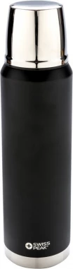 Termos Swiss Peak Elite 1L, Mahutavus 1L, Roostevabast terasest, Swiss Peak, Hea sooja ja külma pidavus