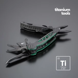 TITANIUM-PÄÄLLYSTETTY TERÄS-MULTITYÖKALU OPTIMA