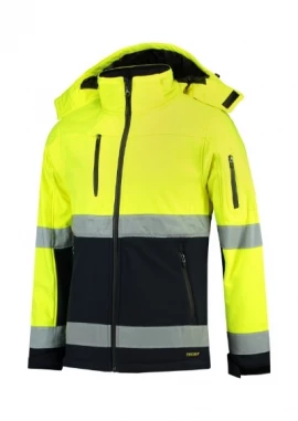 Unisex softshell jope Bi-Color EN ISO 20471