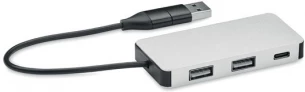 USB-jaotur  HUB-C