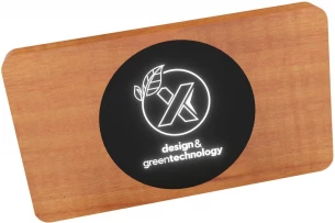 SCX.design P37 puinen 5000 mAh:n varavirtalähde, langaton ja valaistuva