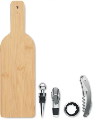Bottle shaped wine set
