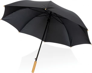 27" Impact AWARE™ RPET 190T auto-open bambusateenvarjo