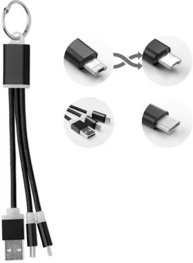 avaimenperä USB-tyypin C-kaapelilla