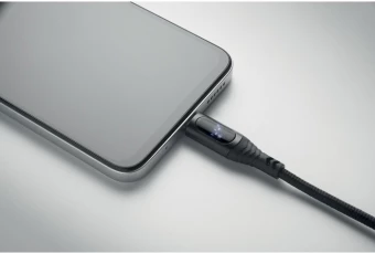 100W laadimis- ja andmekaabel LED-ekraaniga Typso