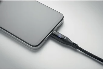 100W laadimis- ja andmekaabel LED-ekraaniga Typso