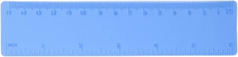 Rothko-viivain, 15 cm, muovinen