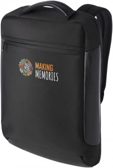 Expedition Pro 15,6 tuuman GRS-kierrätetystä materiaalista valmistettu kompakti reppu kannettavalle 12 l