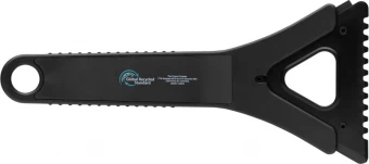 Polard RCS-sertifioitu kierrätetystä muovista valmistettu 3-in-1 jääkaavin.