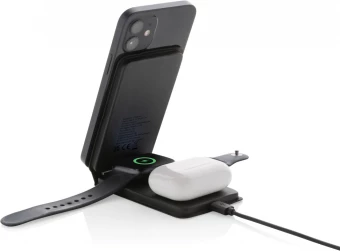 3-in-1 langaton laturi Swiss Peak 15W