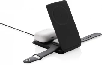 3-in-1 langaton laturi Swiss Peak 15W