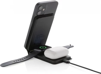 3-in-1 juhtmevaba laadija Swiss Peak 15W