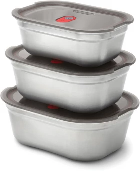 3-osaline lõunasöögikarpide komplekt Black+Blum