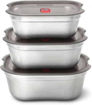 3-osaline lõunasöögikarpide komplekt Black+Blum