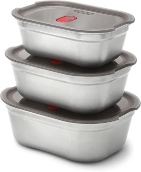 3-osaline lõunasöögikarpide komplekt Black+Blum