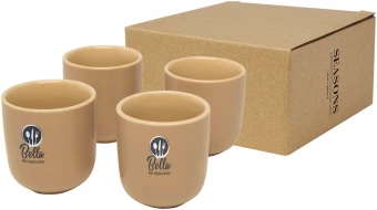 4-osaline 90 ml espressotasside komplekt Male