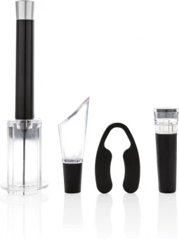 Vino Connoisseur 4kpl setti, hopea