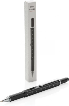 5-in-1 alumīnija instrumentu pildspalva