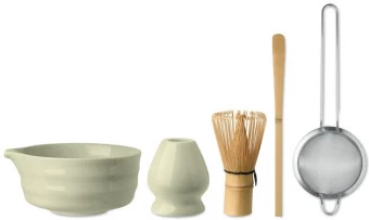 5-osaline matcha tee komplekt Matchy