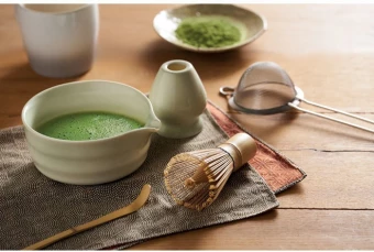 5-osaline matcha tee komplekt Matchy