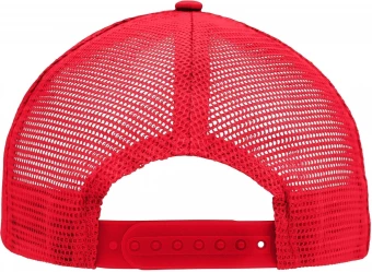 5 paneeliga, võrkosa ja lameda nokaga müts