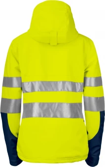 6424 Naiste Vooderdatud Jope EN ISO 20471 Klass 3/2