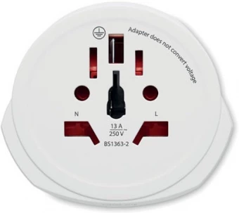 Adapter World To Eu, 3-Pole