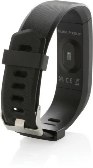 RCS kierrätetty TPU Sense Fit sykemittarilla, musta