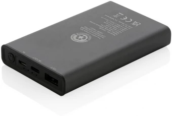 Terra RCS kierrätysalumiinista valmistettu virtapankki 5.000 mAh