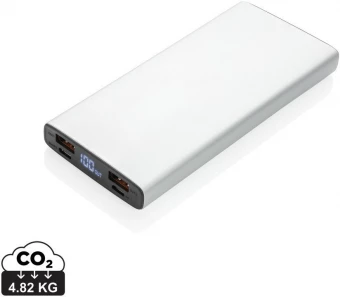 Alumiininen 18W 10000mAh PD varavirtalähde